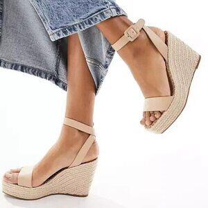 Steve Madden Upstage Espadrille Wedge Sandals - Tan